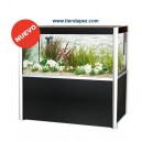Acuario Fluval Profile 1500 Negro, Mueble incluido
